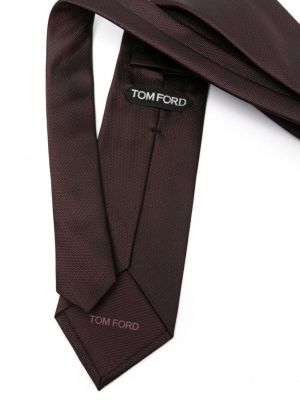 Cravate en soie en jacquard Tom Ford