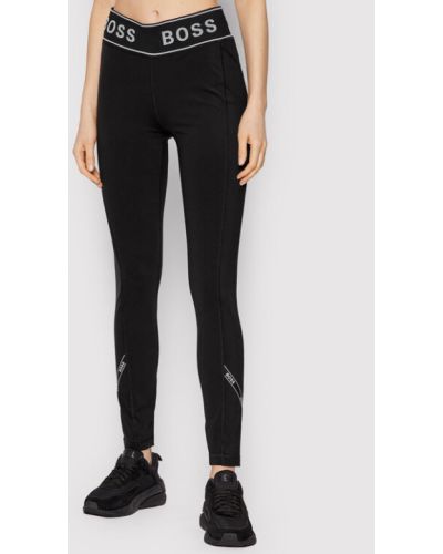 Boss Leggings C_Eame_UW 50466266 Fekete Slim Fit