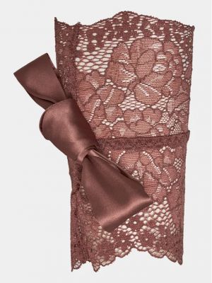 Krajková kravata Hunkemoller růžová
