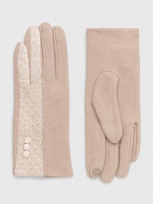 Ръкавици Answear Lab бежово
