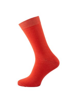 Jednobarevné ponožky Zapana oranžové