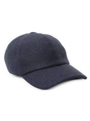 Синяя кашемировая кепка Fedeli