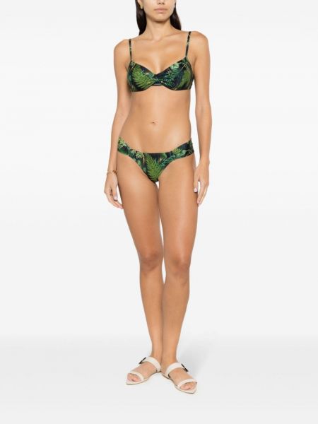 Bikini z nadrukiem Lygia & Nanny zielony