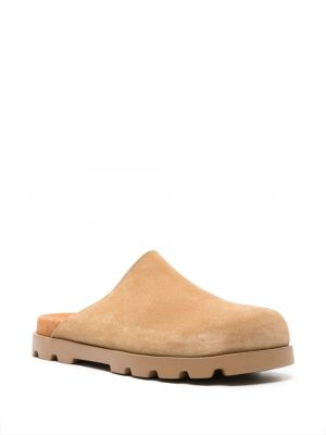 Semišové sandály Camper hnědé