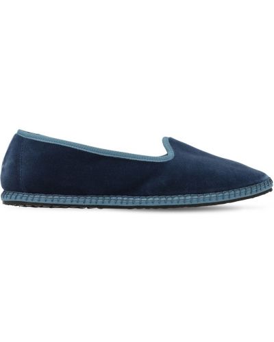Sametové loafers Vibi Venezia modré