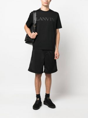 Shorts mit stickerei Lanvin schwarz