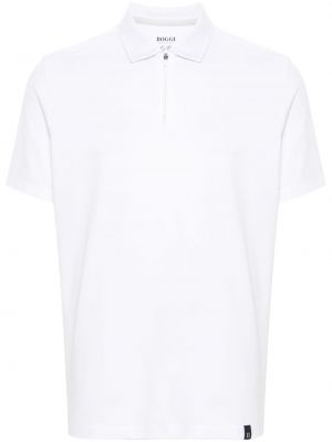 Polo marškinėliai Boggi Milano balta