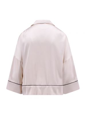 Camisa de viscosa con estampado Off-white