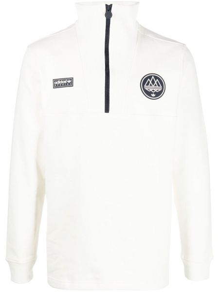Пуловер Adidas бяло