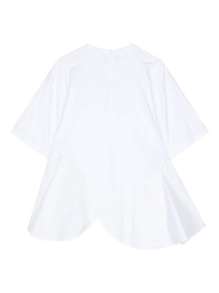Koszulka bawełniana Enfold biała