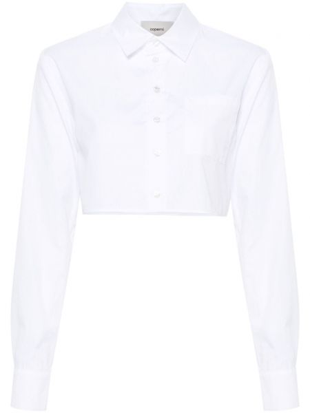 Chemise en coton Coperni blanc