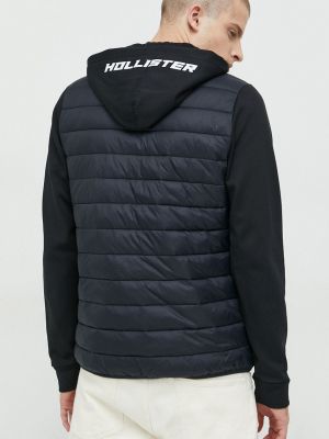 Rövid kabát Hollister Co. fekete