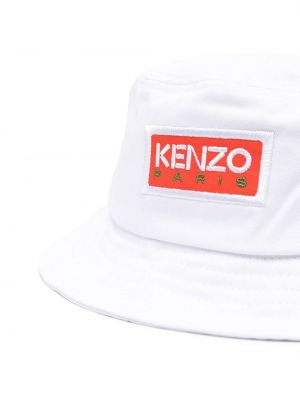 Mütze mit stickerei Kenzo weiß