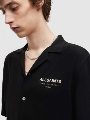 Košulja Allsaints crna