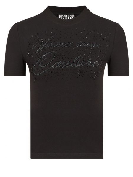 Футболка Versace Jeans Couture черная