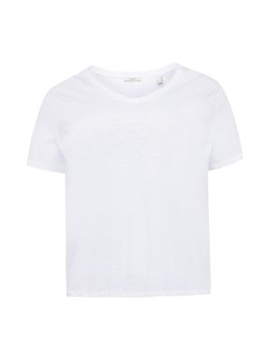 Тениска Esprit Curves бяло