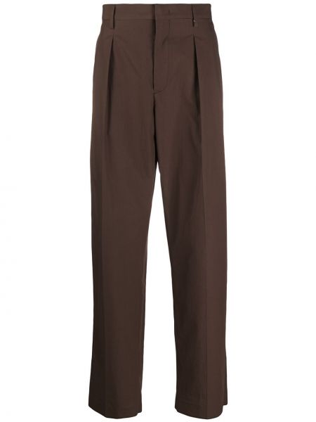 Pantalones bootcut Valentino marrón
