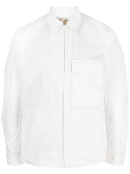 Camicia di cotone Ten C bianco