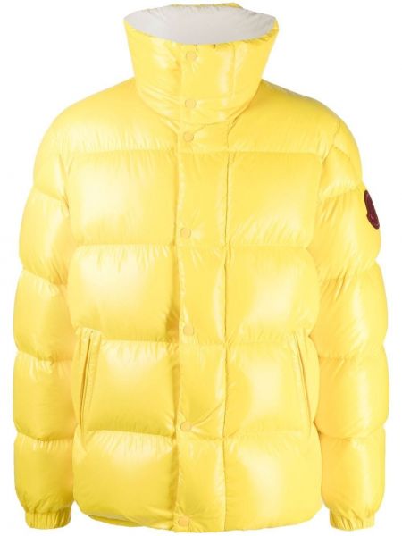 Hög krage jacka Moncler Genius gul