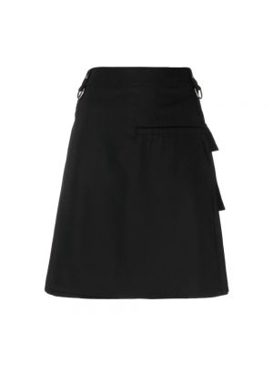Mini spódniczka plisowana Givenchy czarna
