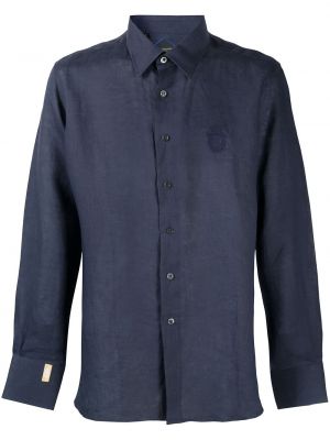 Siuvinėta marškiniai Billionaire mėlyna