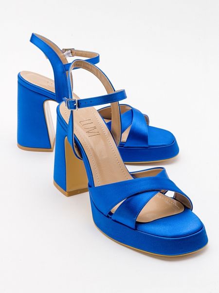 Satiinist kingad Luvishoes sinine