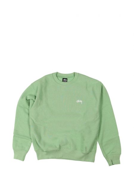 Broderet sweatshirt Stüssy grøn