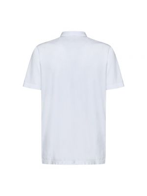 Camisa de ante de tela jersey James Perse blanco