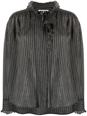 Krage bluse Isabel Marant étoile svart