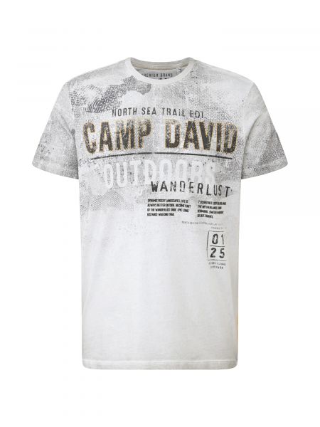 T-shirt Camp David gris