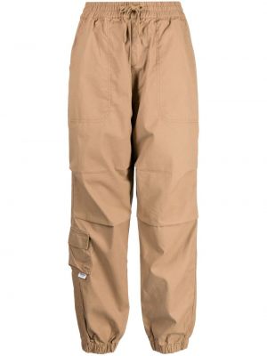 Spodnie cargo bawełniane :chocoolate brązowe