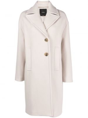 Manteau à boutons Pinko blanc