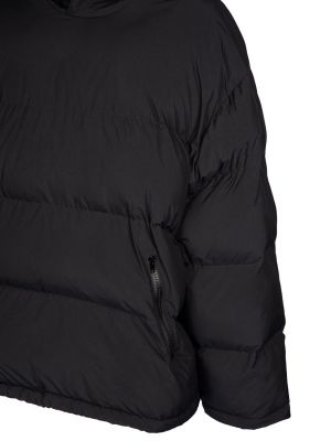 Nylonowa kurtka puchowa Balenciaga czarna