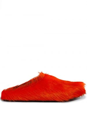 Papuci de casă Marni portocaliu