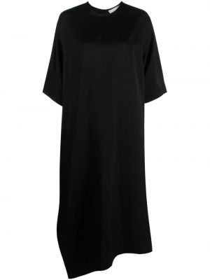 Asymetrické midi šaty Christian Wijnants černé
