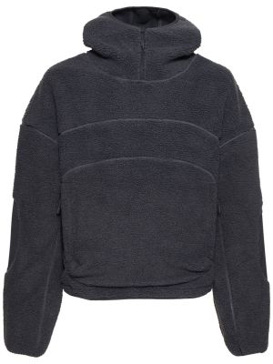 Flisas džemperis su gobtuvu Entire Studios juoda