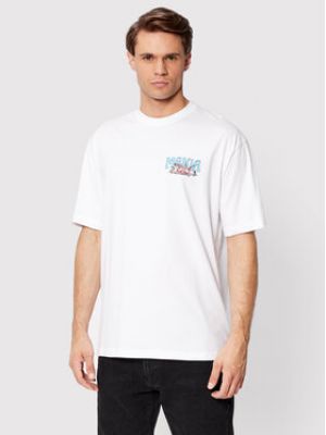 T-shirt large Makia blanc