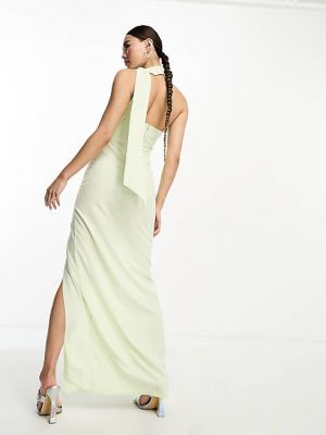 Длинное платье Vesper зеленое