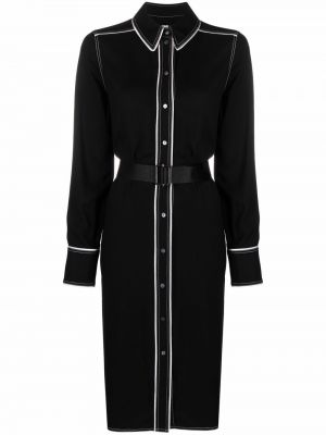 Сорочка Сукня Karl Lagerfeld, чорне