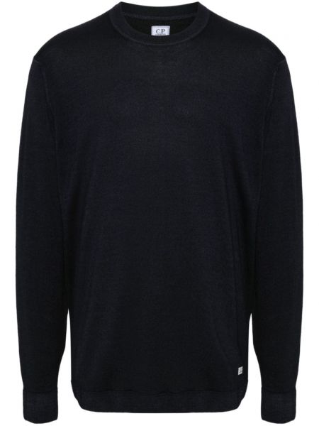 Uld sweatshirt C.p. Company blå