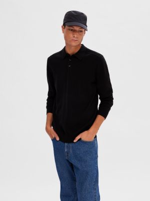 Pullover Selected Homme nero