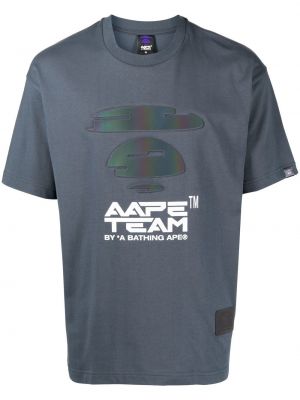 T-shirt Aape By *a Bathing Ape® blå