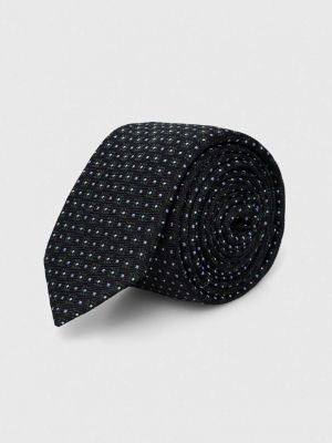 Зеленый шелковый галстук Hugo