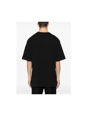 Camiseta de algodón Dries Van Noten negro