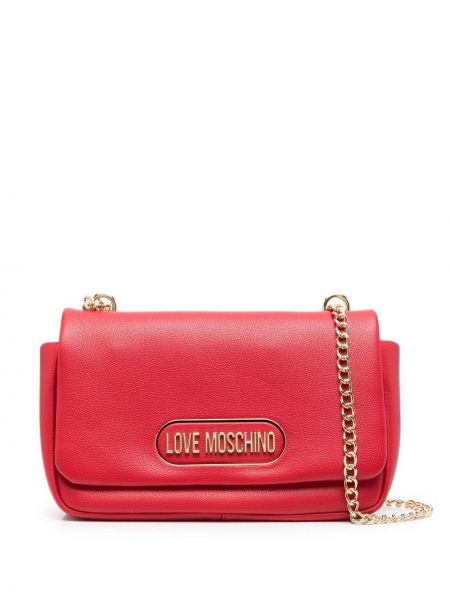 Kjedeposer Love Moschino rød