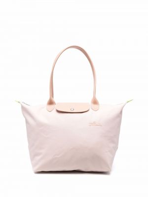 Taška přes rameno Longchamp, růžová