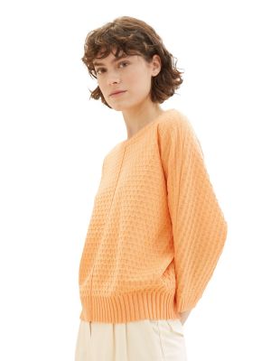 Džemperis Tom Tailor oranžs