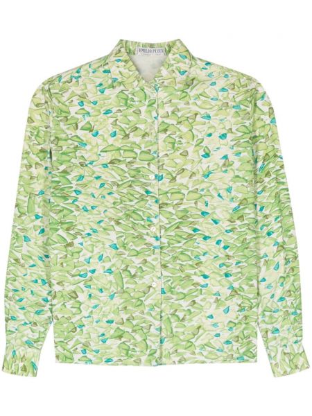 Βαμβακερό μακρύ πουκάμισο με σχέδιο Pucci Pre-owned