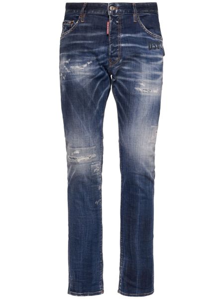 Jeans i bomull Dsquared2 blå