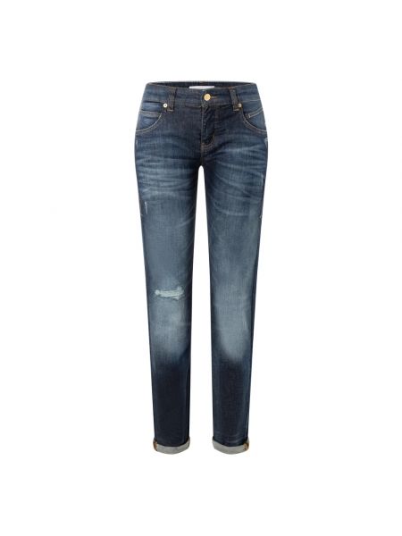 Stretch-jeans Mac blau